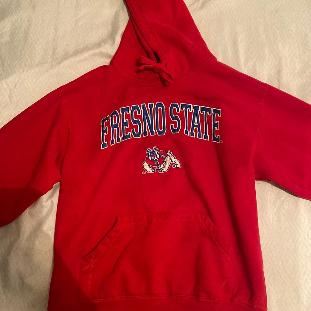Red hoodie